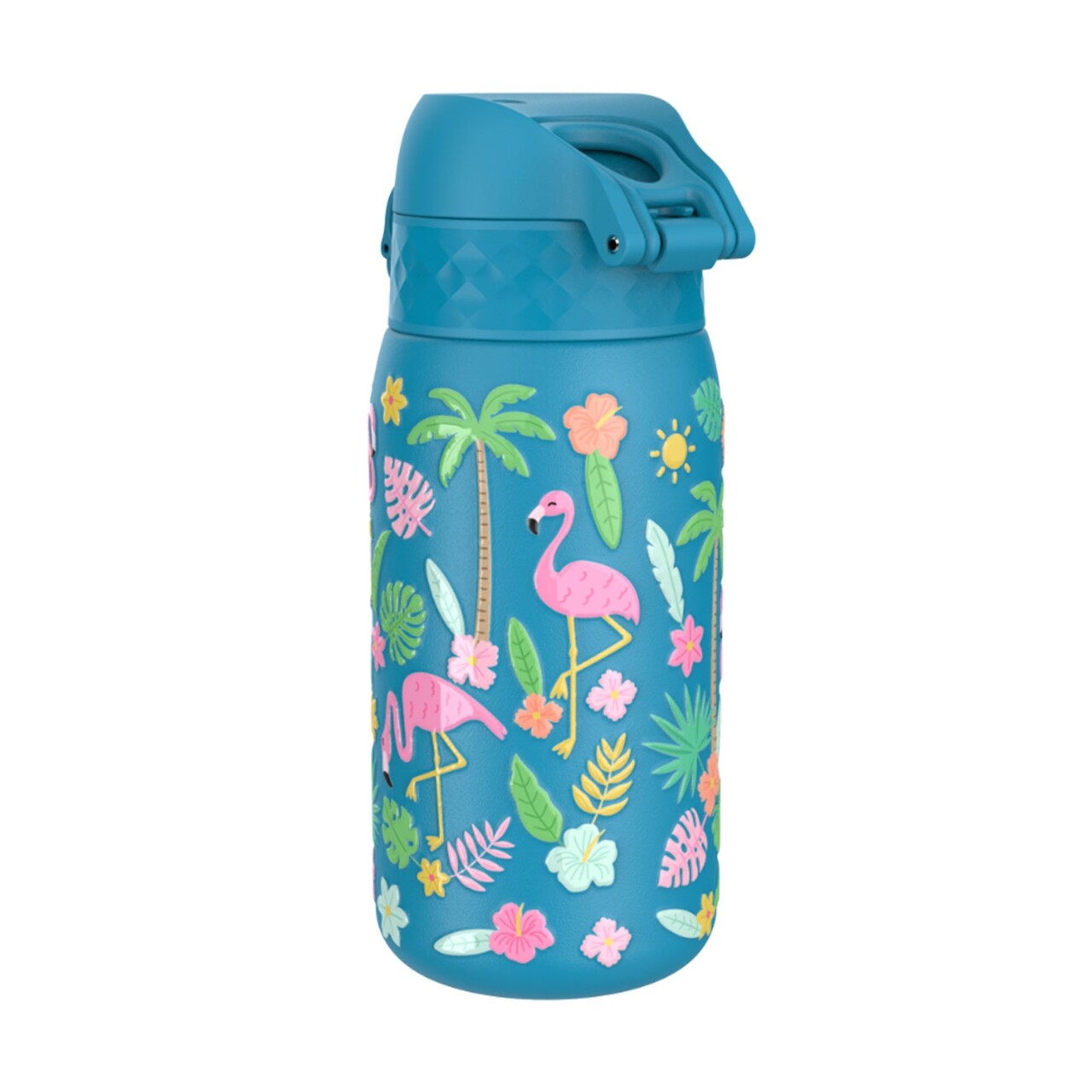 Sticla apa pentru copii, inox, 400ml, Flamingos - Ion8 - view 3