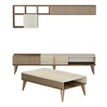 Set mobilier living, Hommy Craft, Milan, Nuc / Travertin
