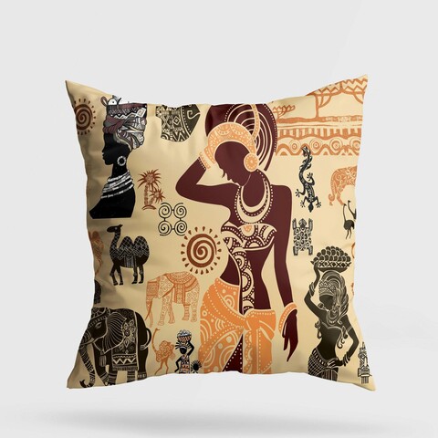 Perna, a11932, 43x43 cm, 50% bumbac / 50% poliester, multicolor
