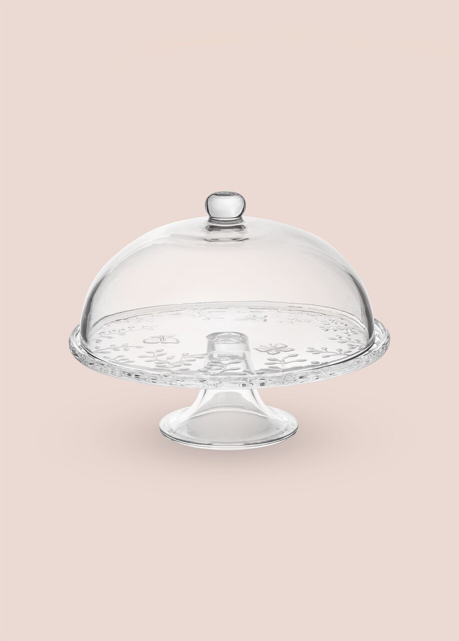 Platou servire desert, Hermia, 280TMA2241, Transparent - imagine 2