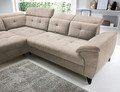 Coltar extensibil stanga 5 locuri ELTAP, LT-20REL, Inferne, 297x210x107 cm, lemn/poliester, bej