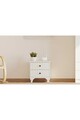 Noptiera, Rabi, Rb-185-08, 45x45x40 cm, PAL, Alb mat