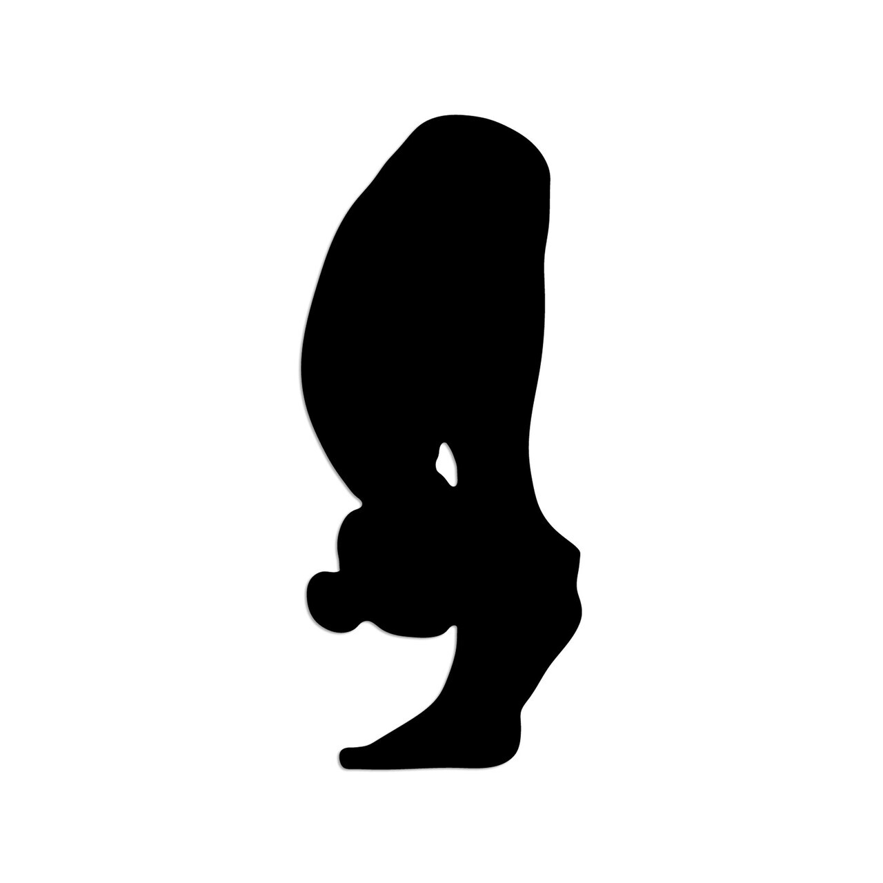 Decoratiune de perete, Yoga 26, Dimensiune: 26 x 60 cm, Negru — imaginea 4