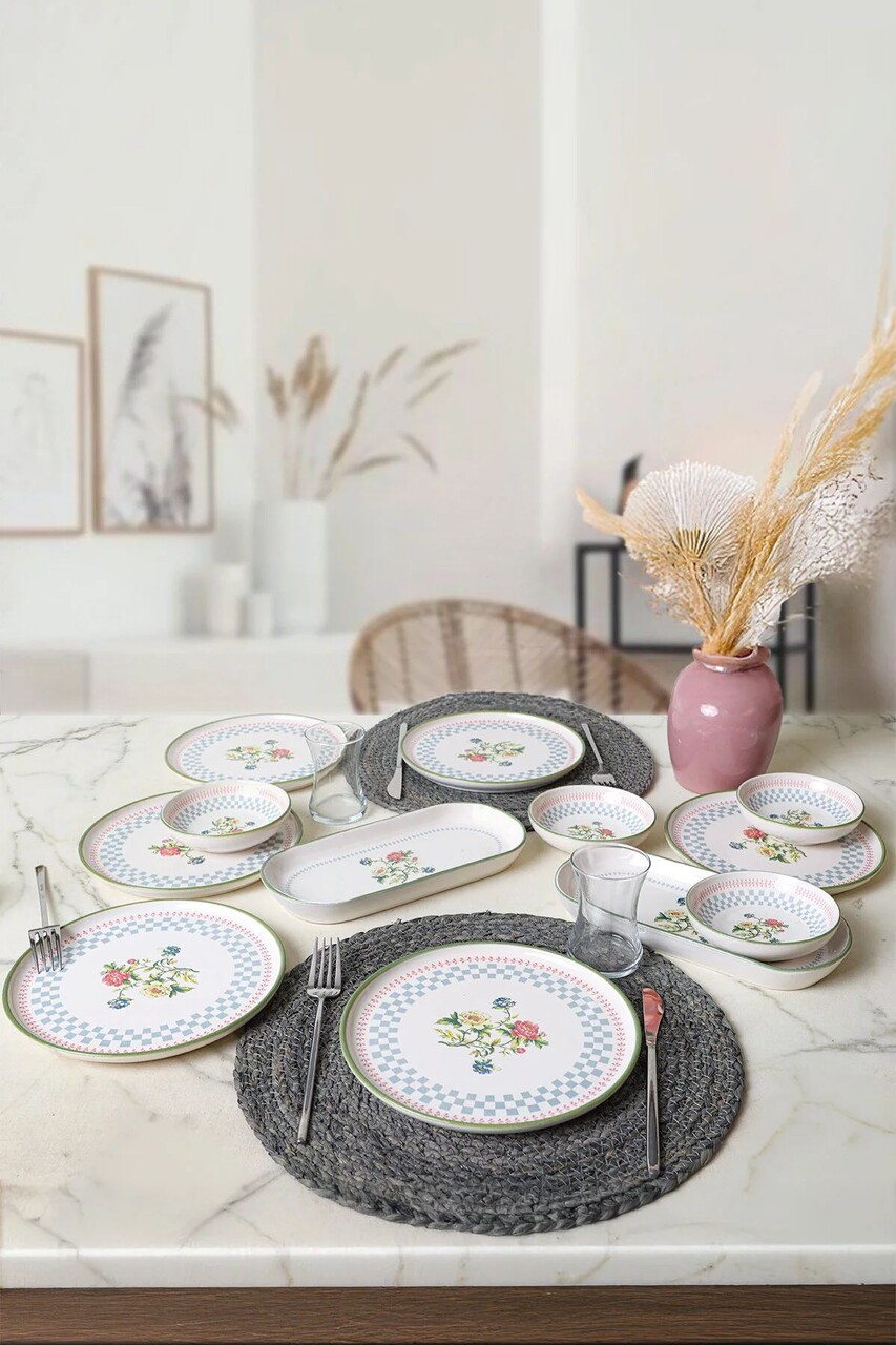 Set de mic dejun (12 piese), L'essentiel Maison, 275KRM2535, Bol pentru sos: 13 cm (4 bucăți), Alb - view 3