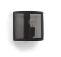 Aplica de perete ELTAP, Gormar, 22x13x20 cm, 1xE27, 15W, otel, negru