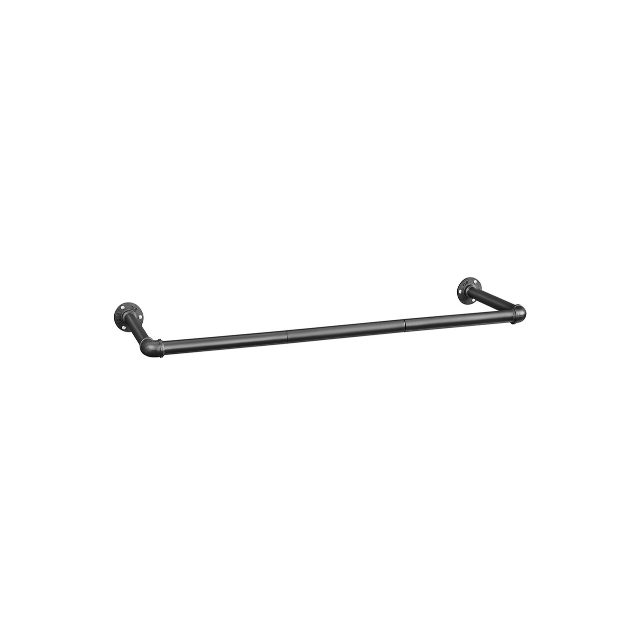 Suport umerase cu fixare pe perete, Songmics, 92x30x7.5 cm, otel, negru - view 4