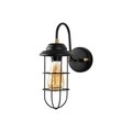 Aplica de perete, Mahoni - 13205, Fulgor, 12 x 25 x 32 cm, 1 x E27, 40W, negru