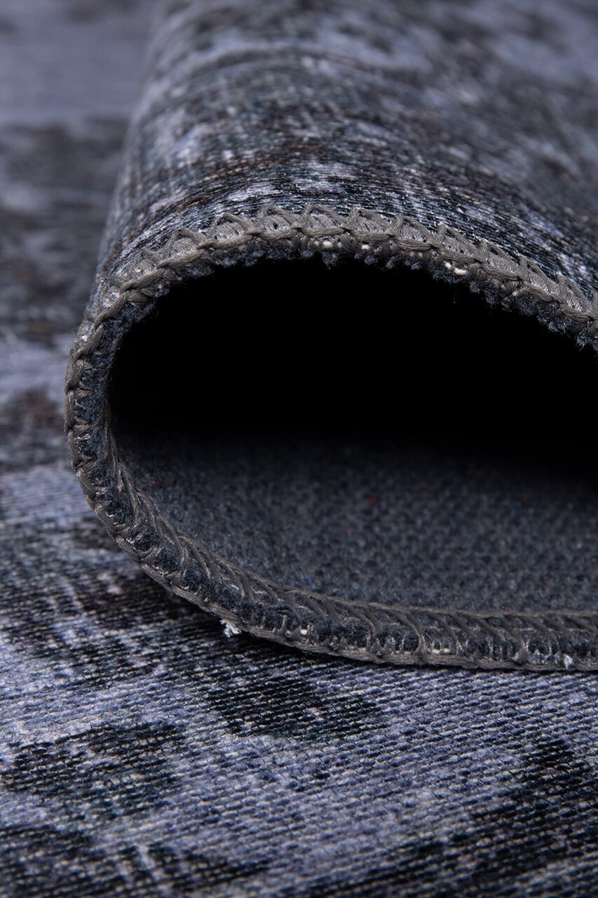 Covor (150 x 230), Folk Chenille, 150x230 cm, Albastru navy - view 3