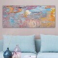 Tablou decorativ, YTY5842795422_50120, Canvas, Rama din lemn (grosime 3 cm), Multicolor