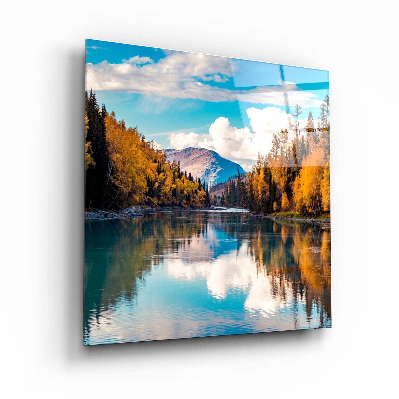 Tablou decorativ, Kgls_1128, Dimensiune: 40 x 40, Multicolor — imaginea 6
