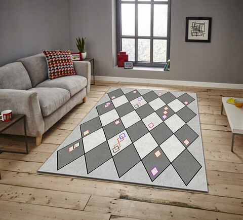 Covor, asr crpt-66 , 100x140 cm, poliester, multicolor