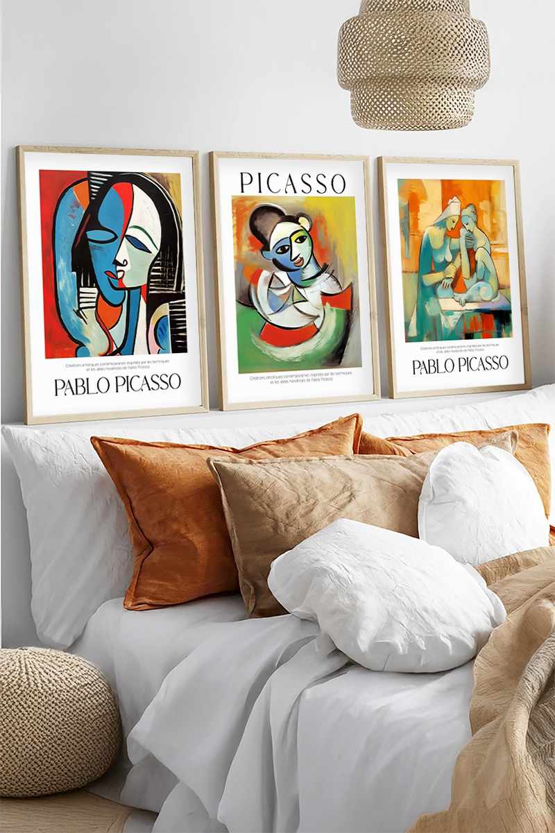 Tablou decorativ, Huhu543, Lemn masiv, Multicolor