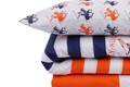 Lenjerie de pat dubla King, 3 piese, 220x240 cm, 100% bumbac ranforce, Beverly Hills Polo Club, BHPC 009, rosu