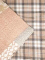 Lenjerie de pat dubla Patchwork, Homla, 160x200 cm, 3 piese, bumbac, multicolor