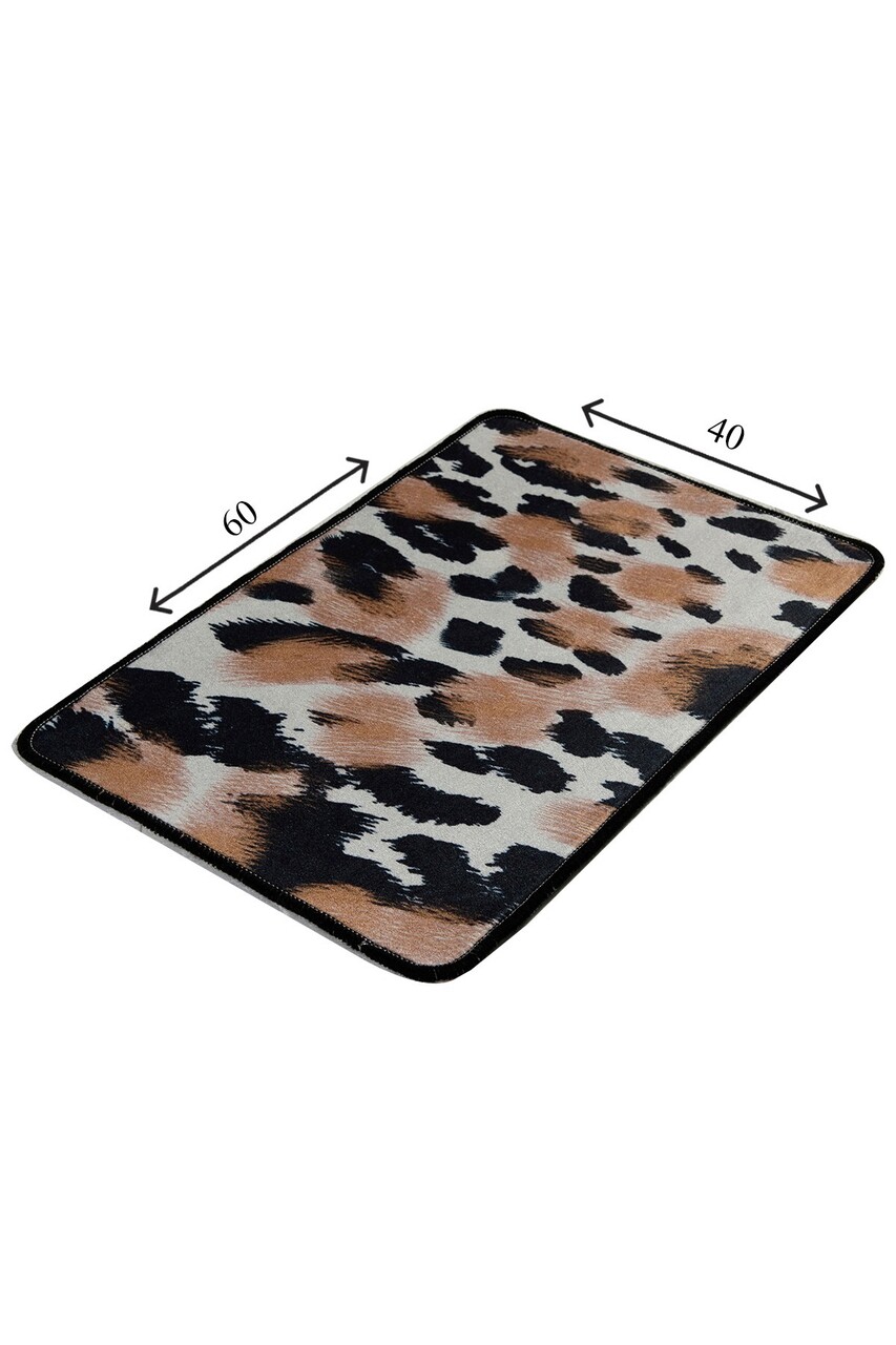 Covoras de baie, L'essentiel Maison, Leopar Djt (40 x 60), 40x60 cm, Multicolor - view 3