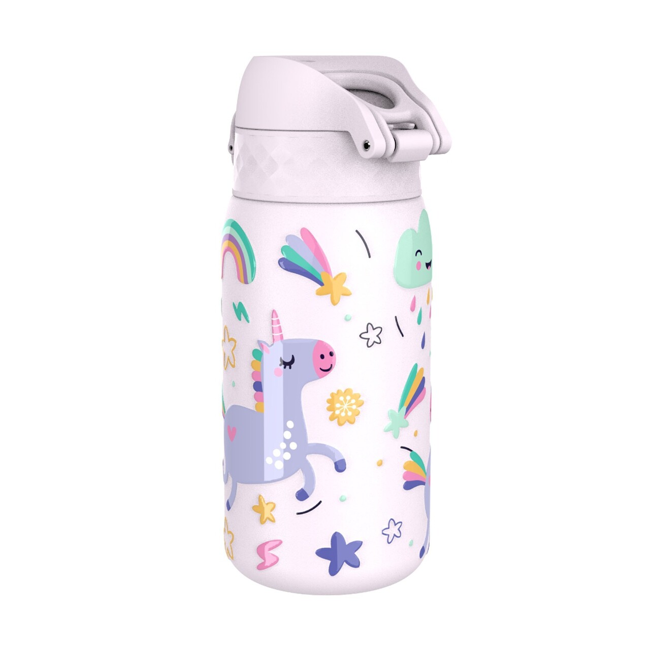 Sticla apa pentru copii, inox, 400ml, Unicorns - Ion8 - view 3