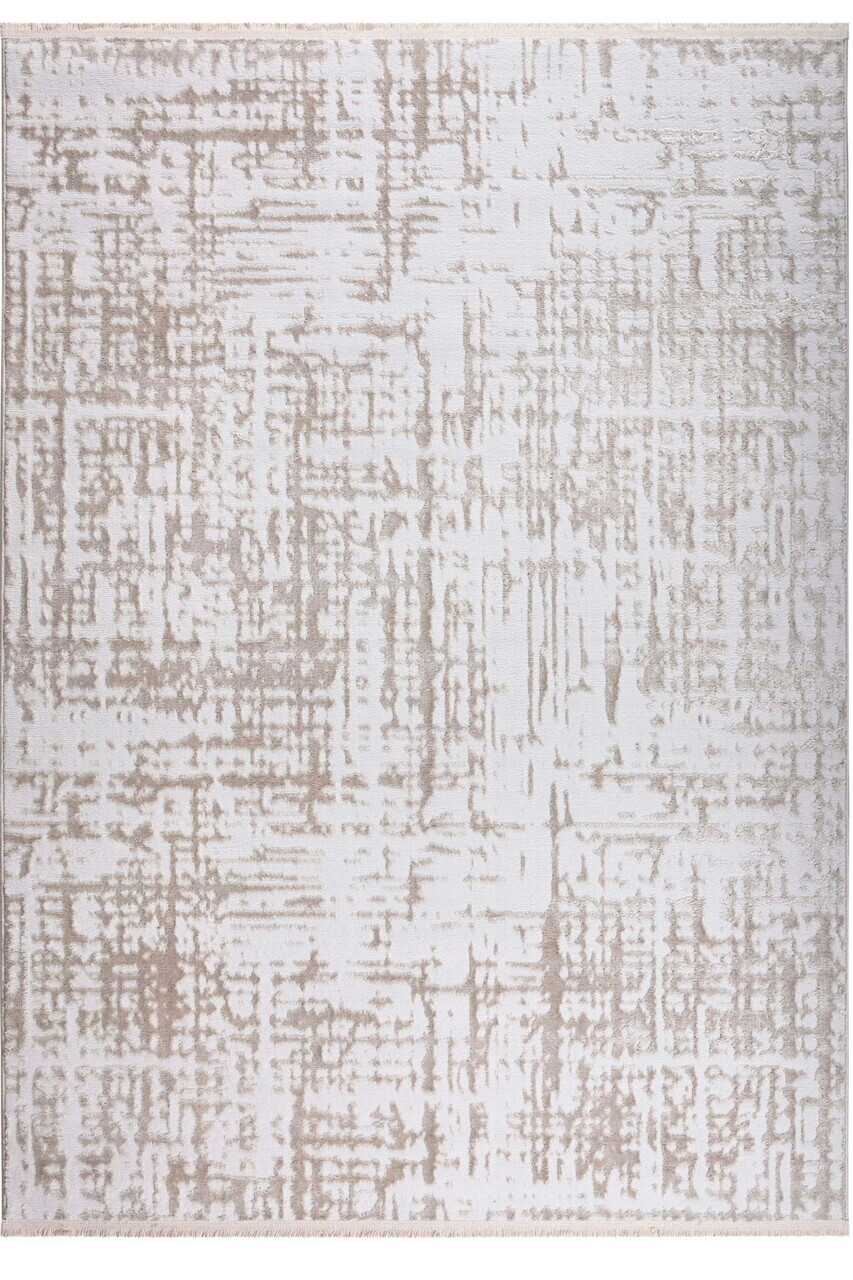 Covor, Feza, 100x300 cm, Poliester, Bej — imaginea 6