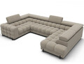 Coltar extensibil dreapta 3 locuri ELTAP, RT-18AU, Fectory, 346x205x93 cm, lemn/poliester, bej