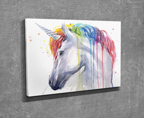 Tablou decorativ, dc359, canvas, lemn, multicolor