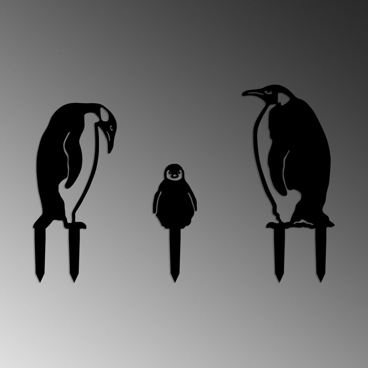 Obiect decorativ de grădină, Fam 03, Negru - imagine 5