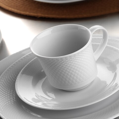 Set de cafea kutahya porselen, zum12kt00, 12 piese, portelan