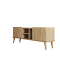 Comoda TV, Mezza, Carmen, 150x52x34 cm, Stejar