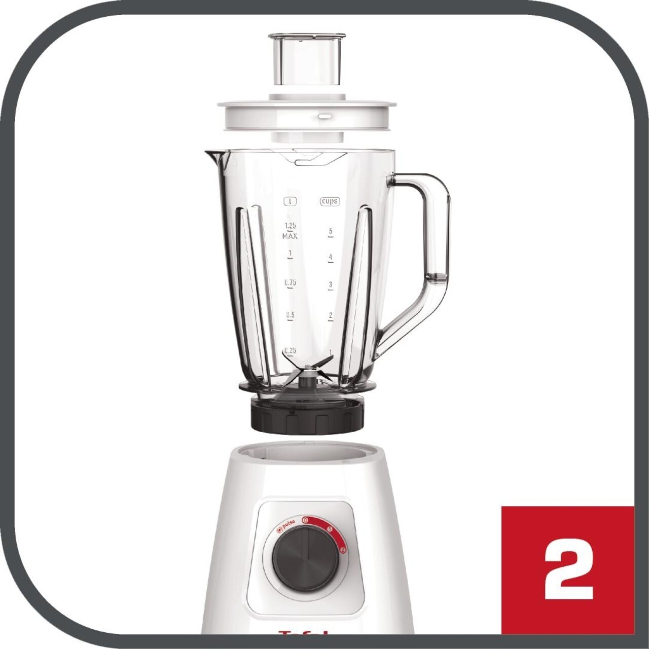 Blender, Tefal, Blendforce II, 600 W