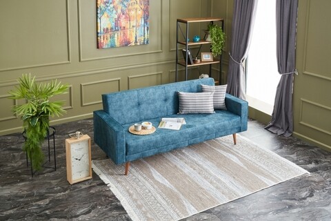Canapea extensibila Dublin, Balcab Home, 3 locuri, 214x75x90 cm, lemn, turocaz 214x75x90 imagine model 2022