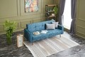 Canapea extensibila Dublin, Balcab Home, 3 locuri, 214x75x90 cm, lemn, turocaz