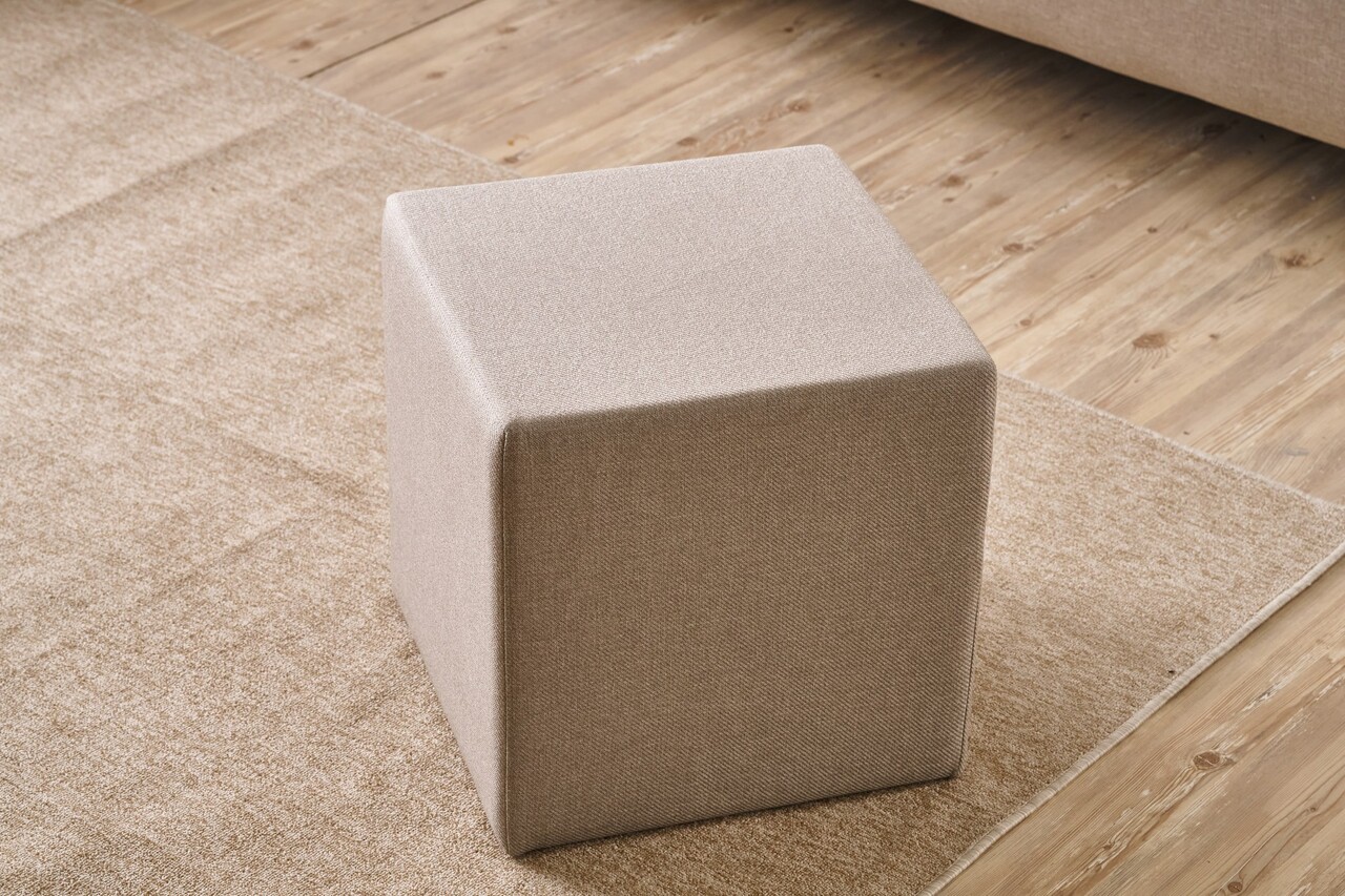 Taburet, Atelier del Sofa, 825BLC5106, Lemn, Bej - view 2