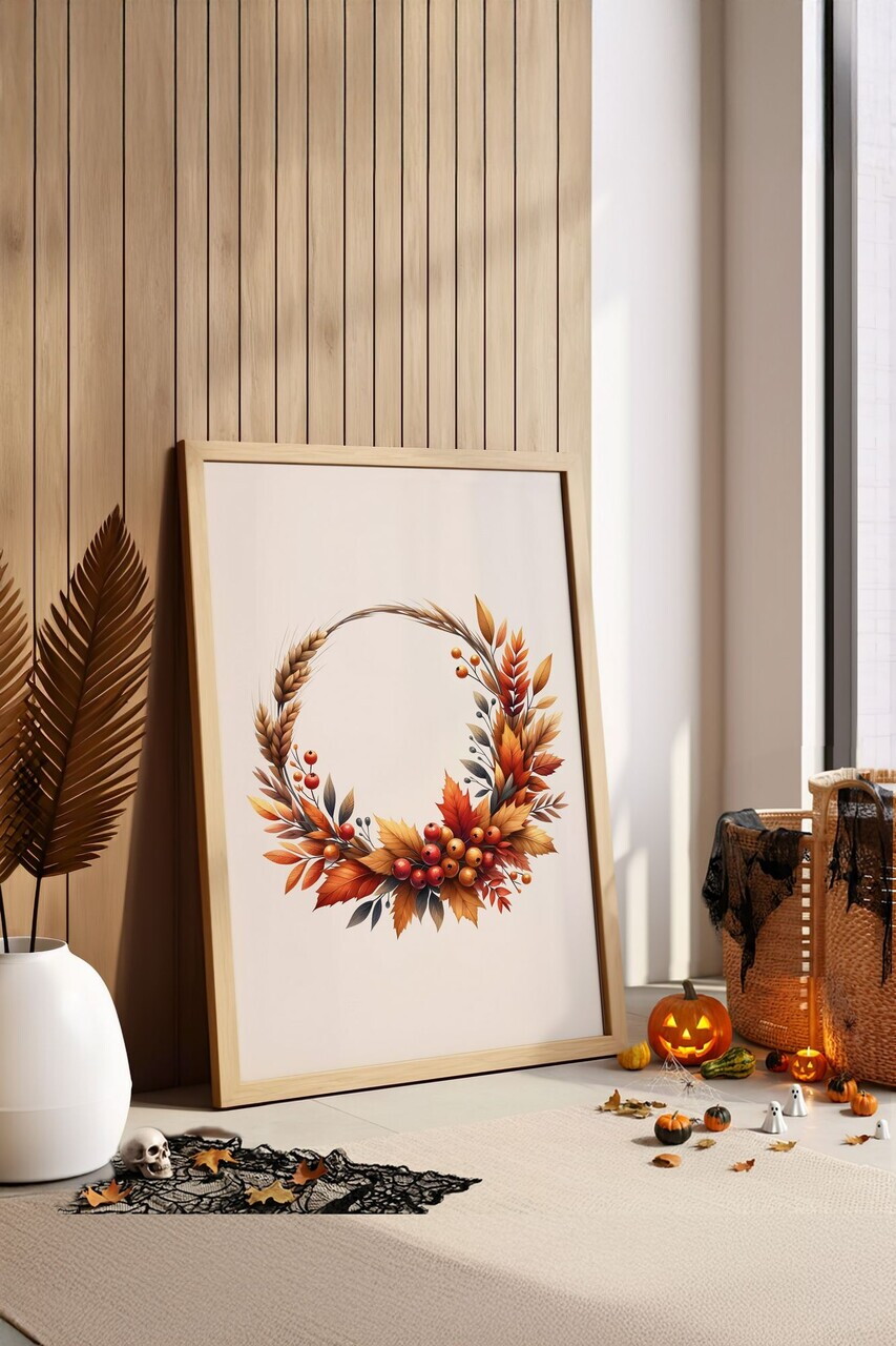 Tablou decorativ, Arthllwnmodel45-5070, MDF, Multicolor — imaginea 2