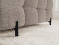 Coltar extensibil stanga 3 locuri ELTAP, LT-18ROY, Fectory, 346x205x93 cm, lemn/poliester, bej deschis