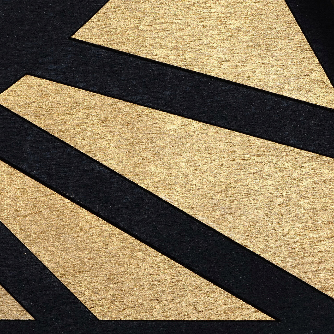 Decoratiune de perete, ART021, Lemn masiv, 35 x 30 x 3 cm, 2 piese, Multicolor