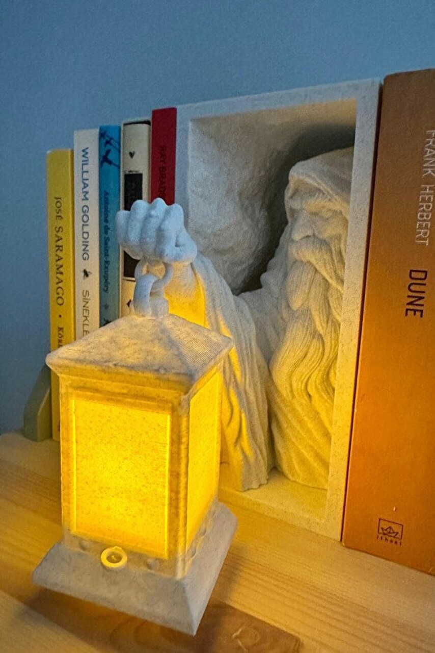 Suport de cărți din plastic, My Sterious, 15x10x21 cm, Alb — imaginea 8