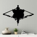 Decoratiune de perete, Boot, Dimensiune: 40 x 60 cm, Negru