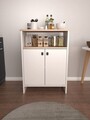 Dulap multifunctional, Estella, Berry, Sonomo / Alb