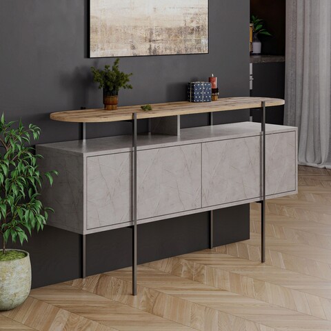 Consola, homitis, hanley, 150x86.2x38 cm, lagina / hits