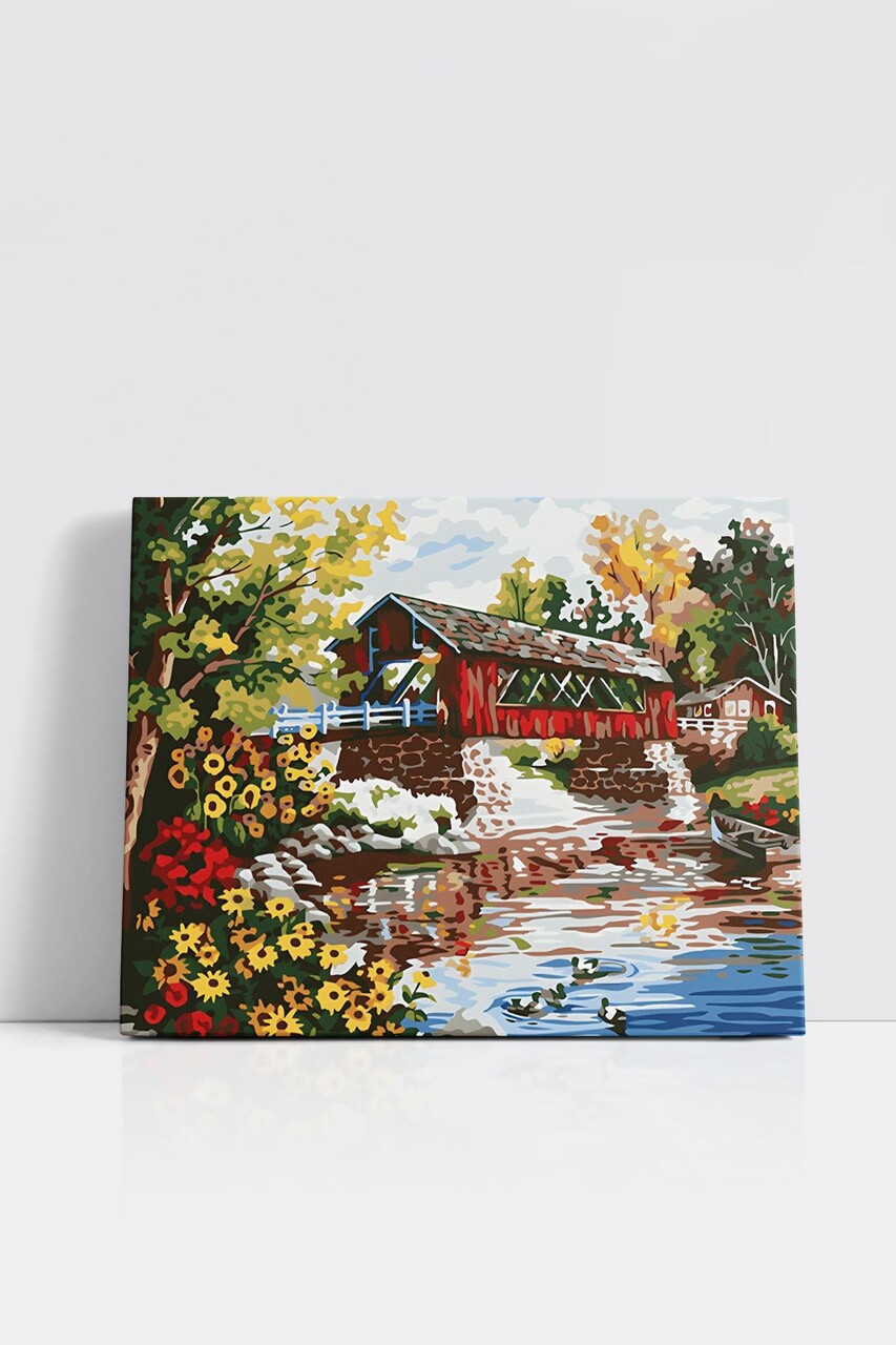 Pictura pe numere, Wallxpert, Artsylrbaskı9, Multicolor - view 2
