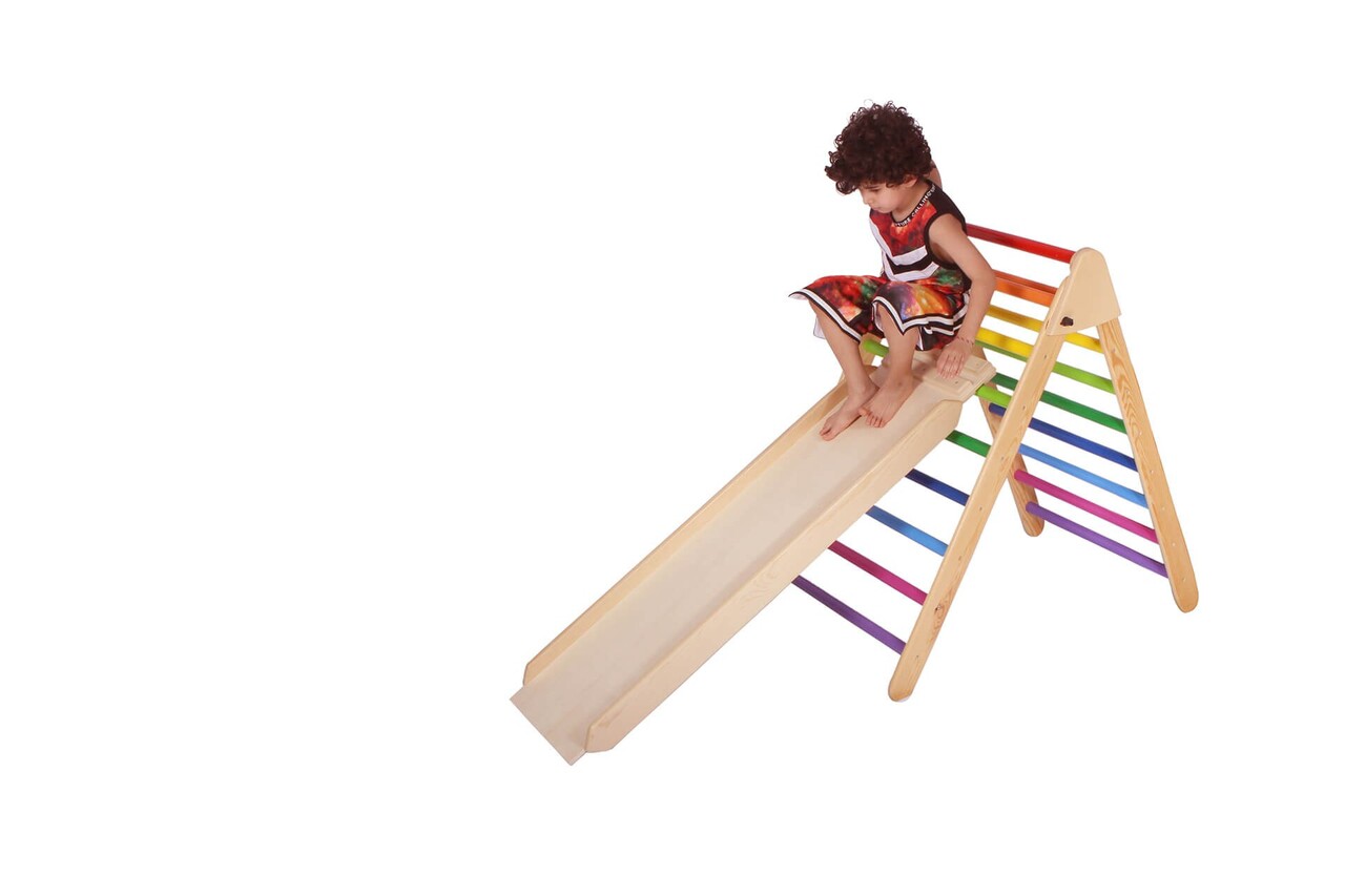 Jucarie pentru landou/carucior, Hanah Home, Stairs and Ramp, Multicolor - view 4