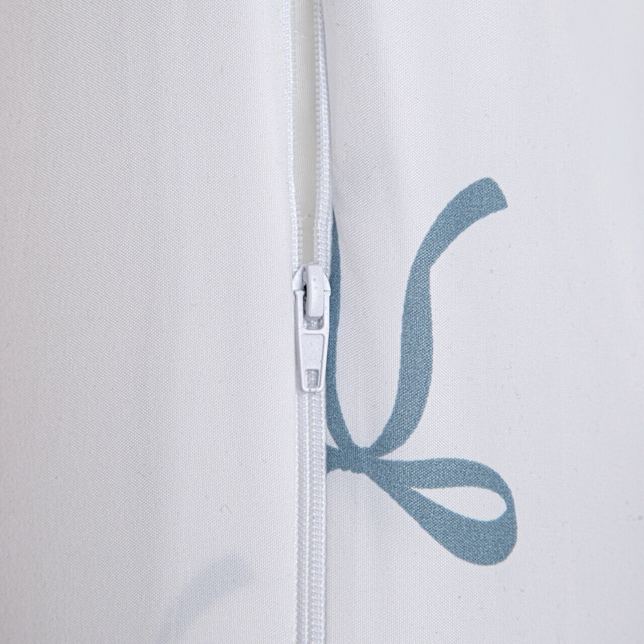 Lenjerie de pat dubla EC Vivienne, Homla, 160x200 cm, 3 piese, microfibra din poliester, alb/albastru — imaginea 6