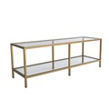 Comoda TV Basic, Neostill, 130x40x45 cm, auriu