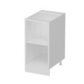 Dulap pentru bucatarie, Hanah Home, Minar, 40x87x58 cm, Alb / Antracit
