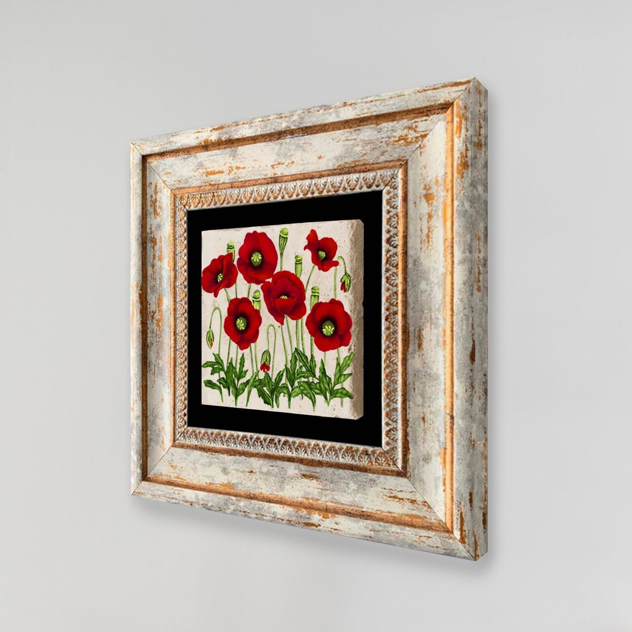 Tablou decorativ, TC357225, Cadru: 100% LEMN (Grosime: 2 cm), Multicolor - view 2
