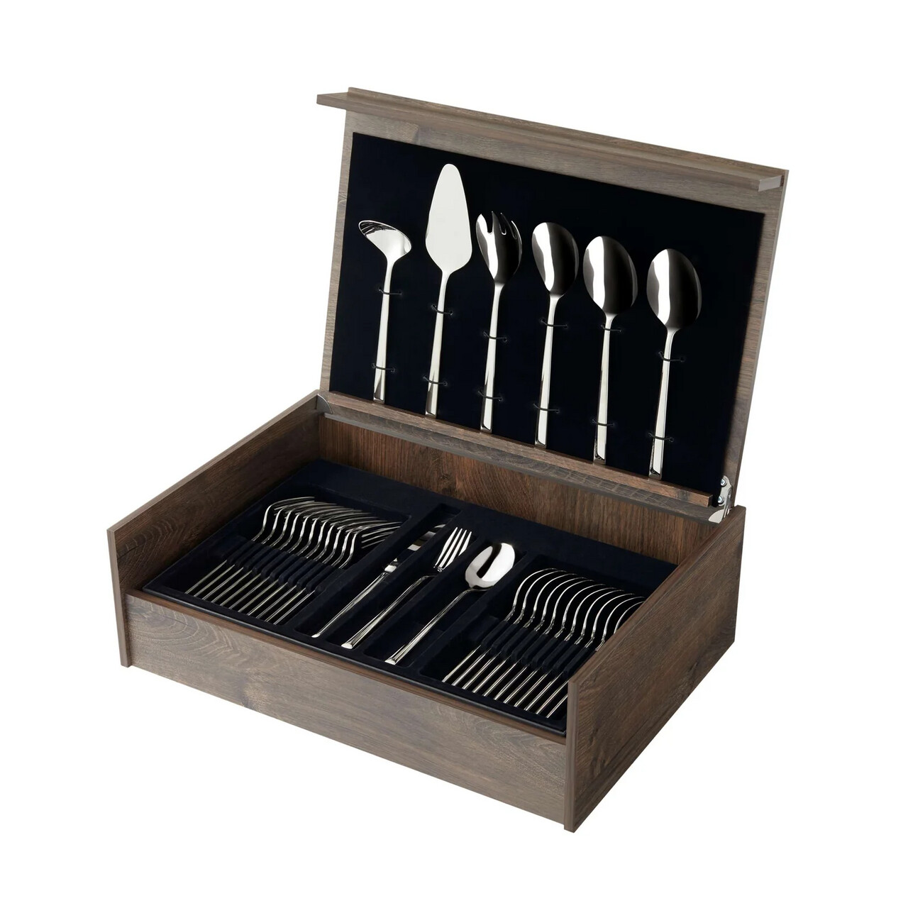 Set tacamuri 78 piese Amefa, Martin, inox 18/10, argintiu — imaginea 16