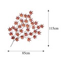 Decoratiune de perete, Acer Palmatum, Metal, Dimensiune: 85 x 115 x 4 cm, Multicolor