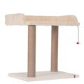 Zgarietor pentru pisici, Paws & Whiskers, Platform, Crem