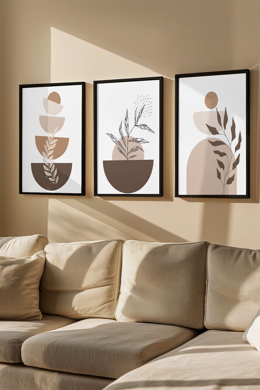 Tablou decorativ Artvmodel4-Sıyah LEMN SOLID MDF (Grosime: 27 mm Multicolor