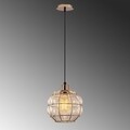 Candelabru, Sheen, Safderun - 401-S, E27, 100 W, metal/sticla