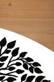 Decoratiune de perete 3 piese Arc, Mauro Ferretti, 105x70 cm, fier/MDF, negru/maro