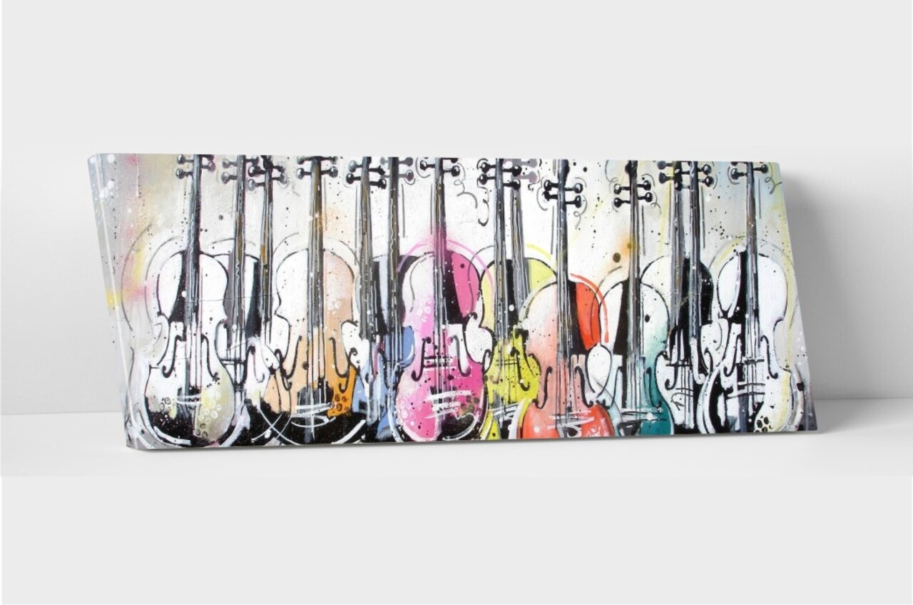 Tablou decorativ Boris, Modacanvas, 30x90 cm, canvas, multicolor